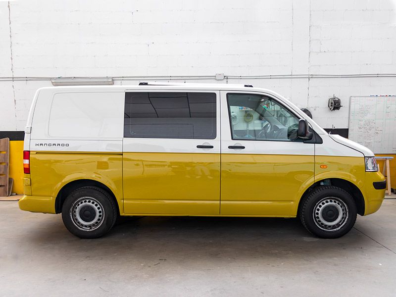 Camper Volkswagen T5 bicolor