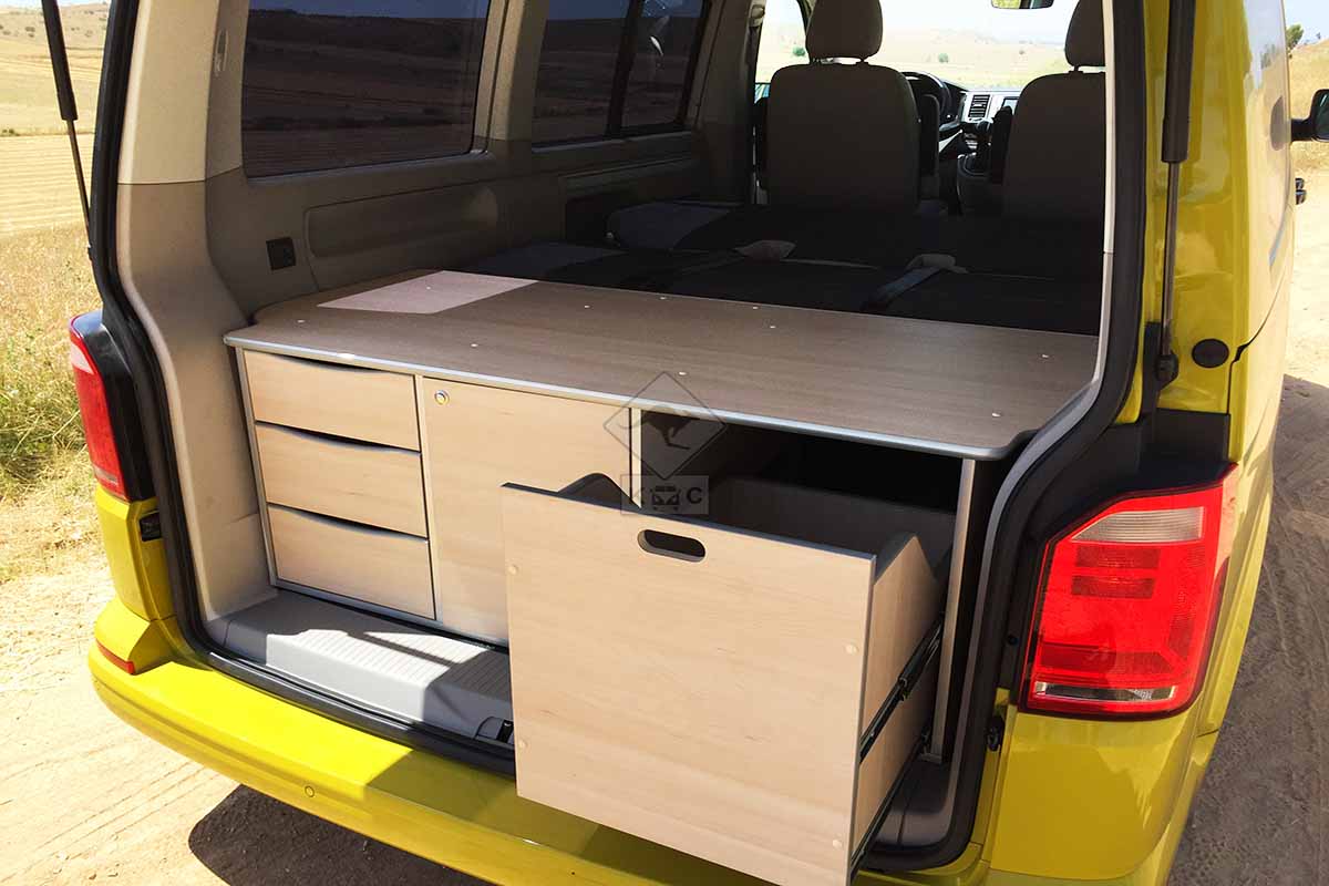Mueble camper volkswagen multiflex