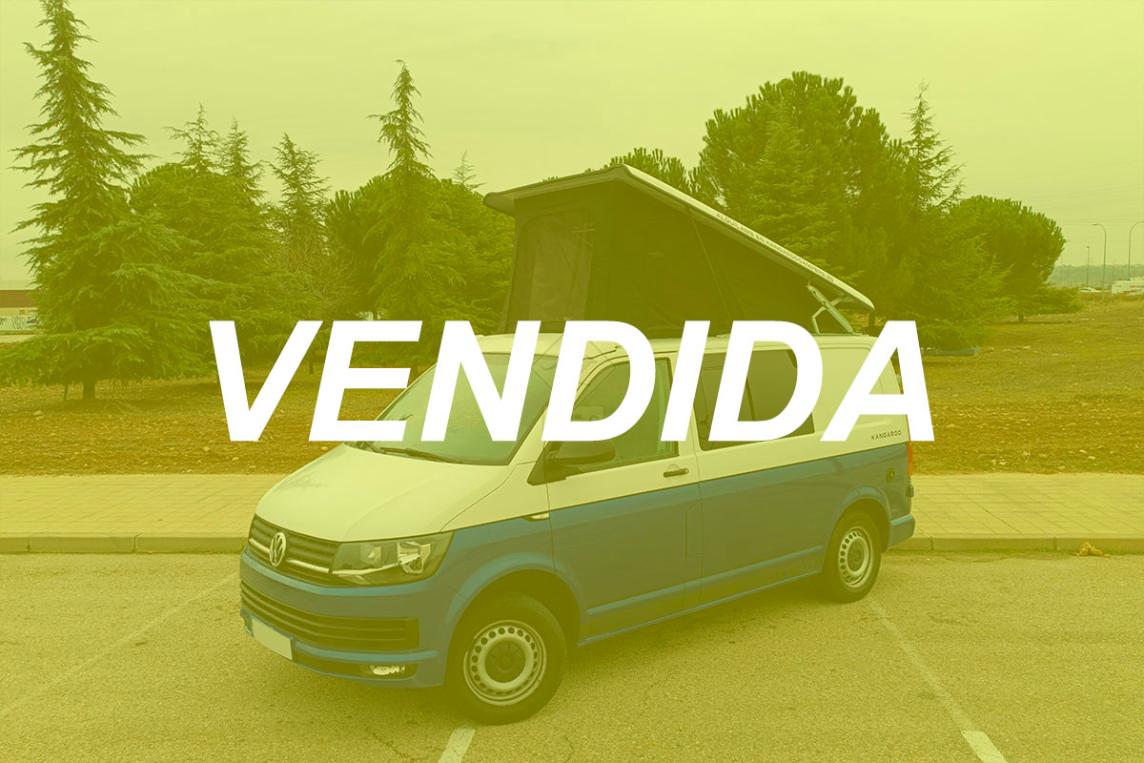 Furgoneta Camper Volkswagen Transporter T6 102cv en venta vendida