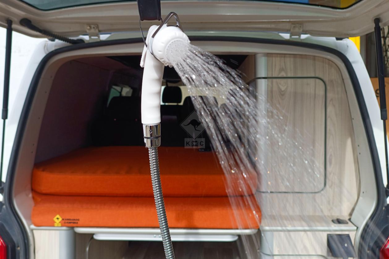 Instalación de aguas limpias camper