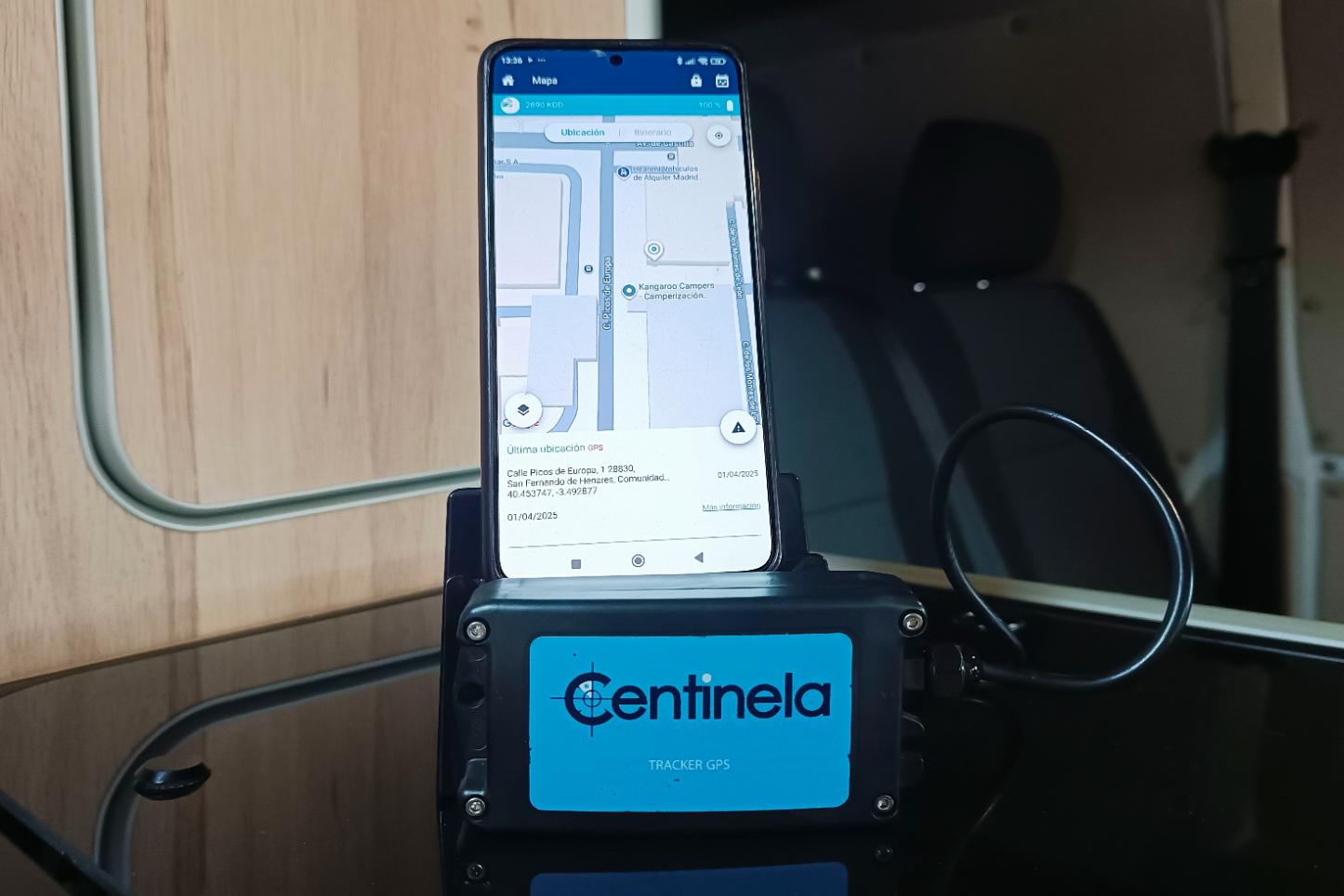 Instalación GPS furgoneta y camper