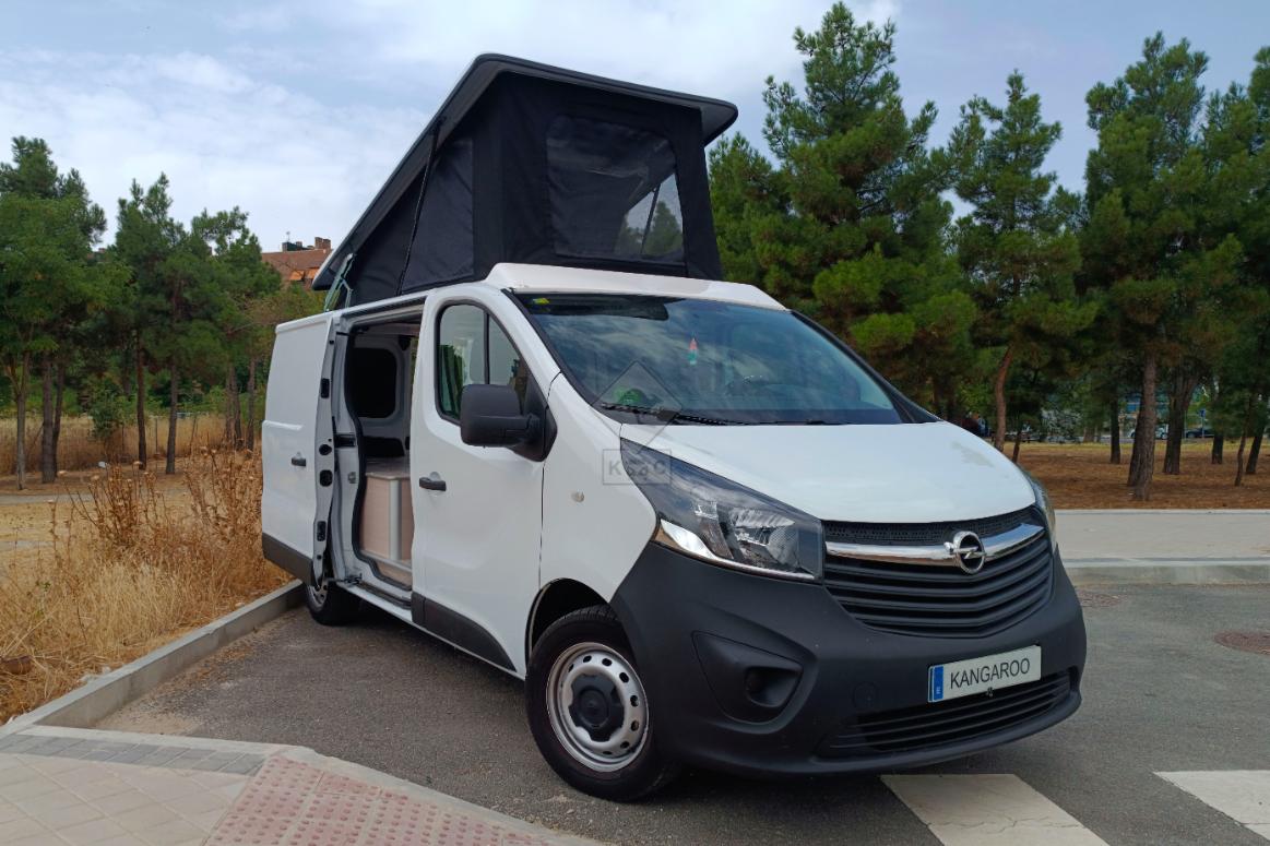 Camperizacion Opel vivaro melbourne vista exterior furgoneta
